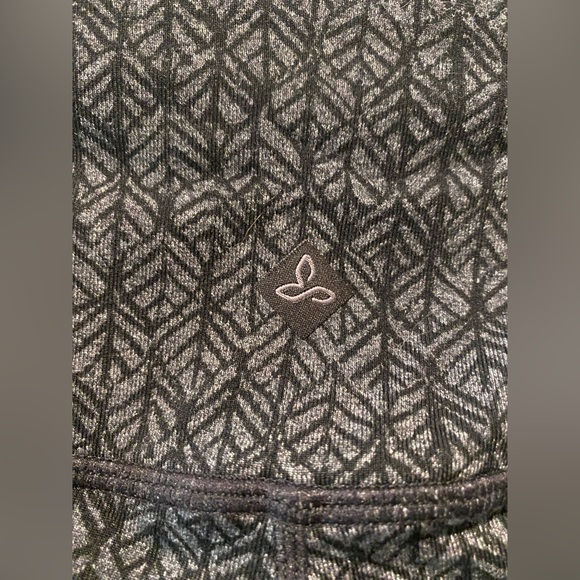 Prana Geometric Leaf Print Cropped Leggings - Size XSmall - Picture 4 of 5